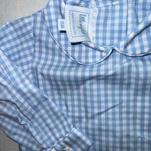 Little English peter pan collar boys shirt